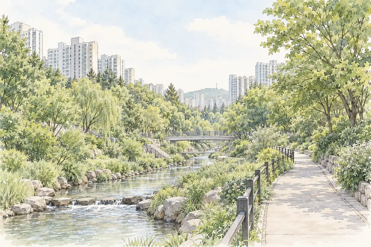 Illustration of Dogok / Yangjae; not Lamichou Clinic or its building